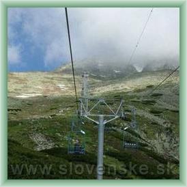 Lanovka Skalnat� pleso - Lomnick� sedlo