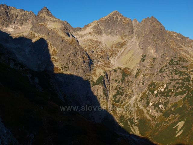 Vysoké Tatry - Čierný štíta a Kolový štít