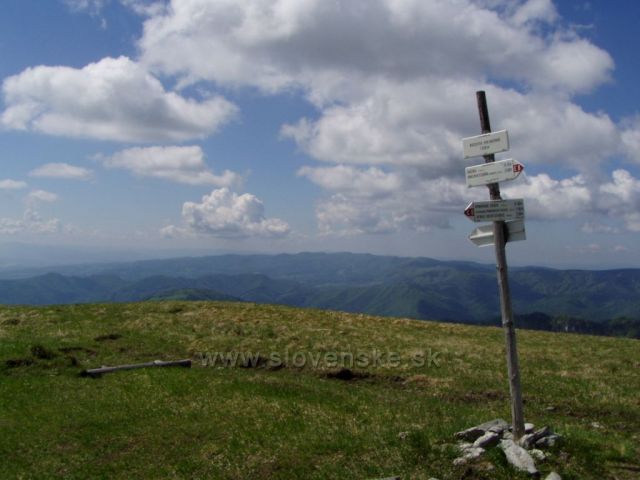 pohled pod Križnou