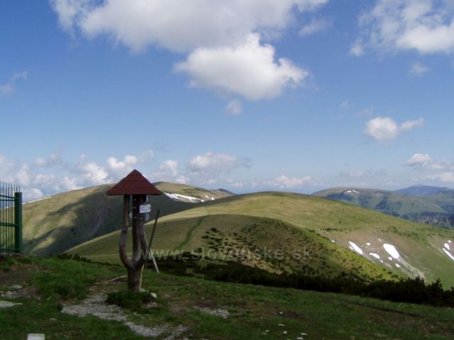 rozcestí na Križné
