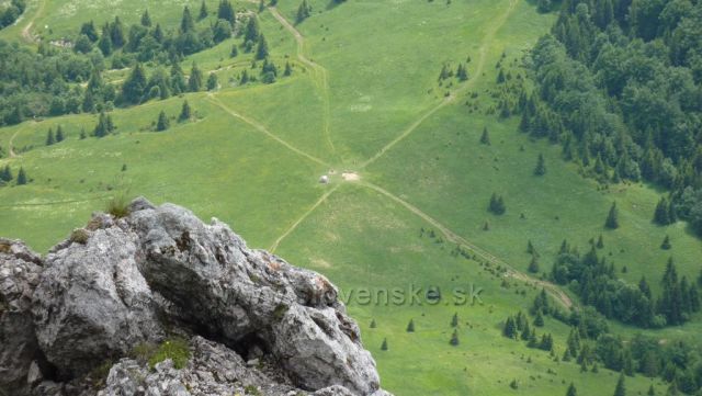sedlo Medziholie z Velkéo Rozsutce
