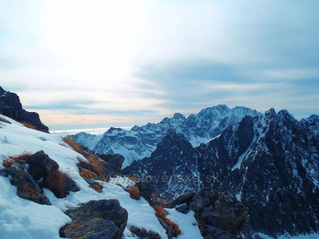 Výhľad zo Sedielka pod Malým ľadovým - Vysoké Tatry