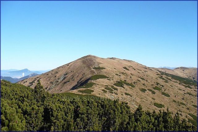 Veľká Chochuľa 1753 m.n.m z Prašivé