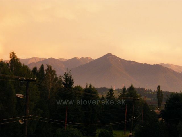 nízké Tatry po bouřce