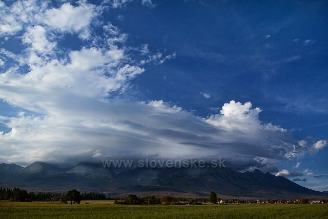 podvečer u obce Gerlachov