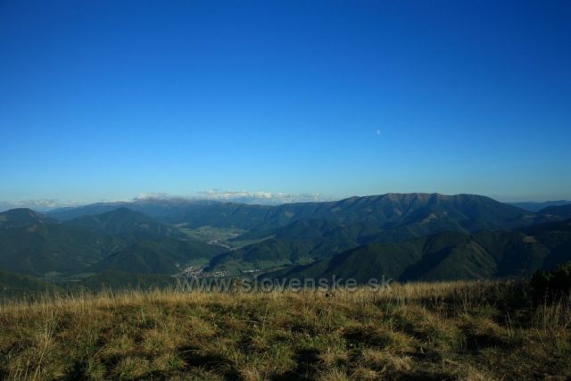 panorama Nízkých Tater z Rakytova