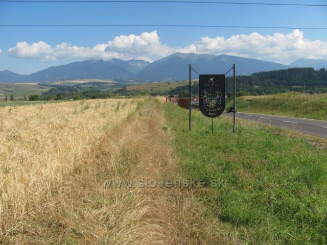 Západní Tatry z Lip. Jána