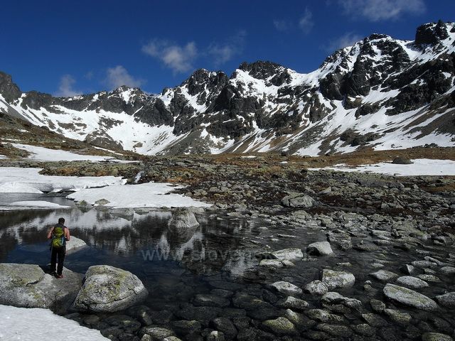 Nedaleko Hincového plesa.