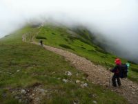 Cesta do mlhy - Nízké Tatry.