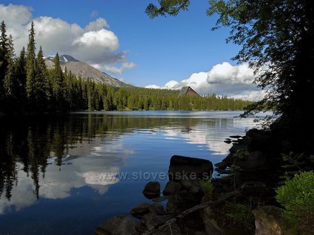 Štrbské pleso.