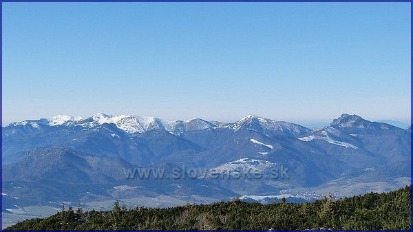 Malá Fatra z Velkého Choče