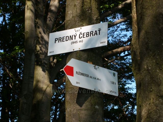 Predný Čebrať 945m n.m