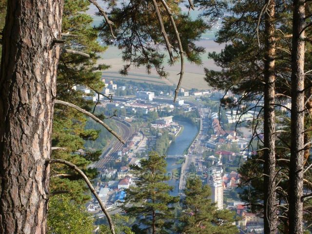 Predný Čebrať 945m n.m - pohľad na Ružomberok