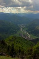 Stankovany - pohled ze Šípu, Šípská Fatra (Velká Fatra)