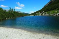 pleso pod Velkou Svišťovkou poblíž Zeleného plesa