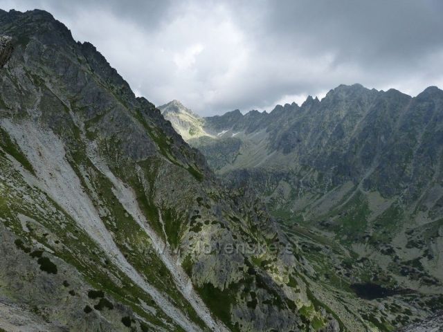 výhled z Předního Soliska