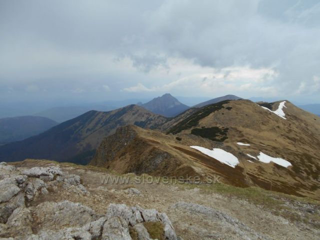 květen na hřebeni Malé Fatry