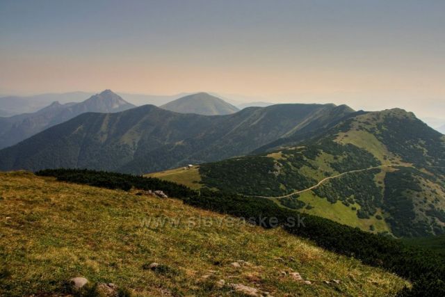 hřebenovka od Velkého Kriváně