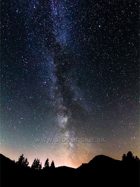 Mliečna Dráha nad Chočom