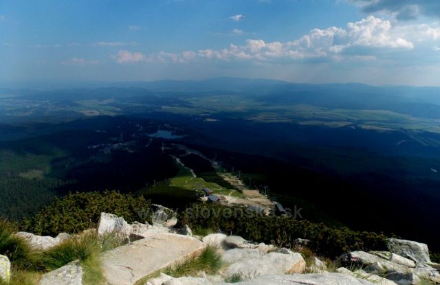 Pohled ze Smokovce