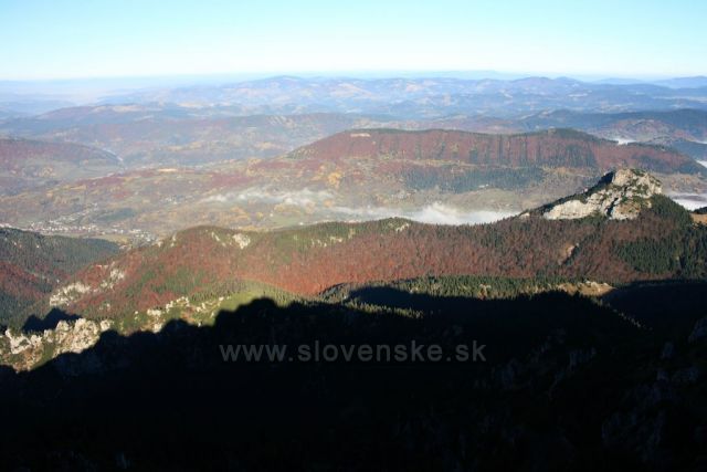 Velký Rozsutec a jeho Malý Rozsutec