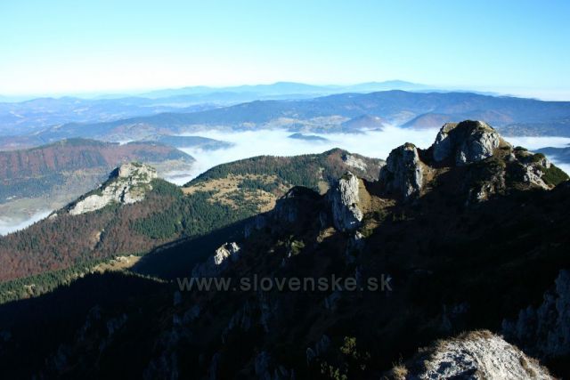 Velký Rozsutec a jeho výhledy
