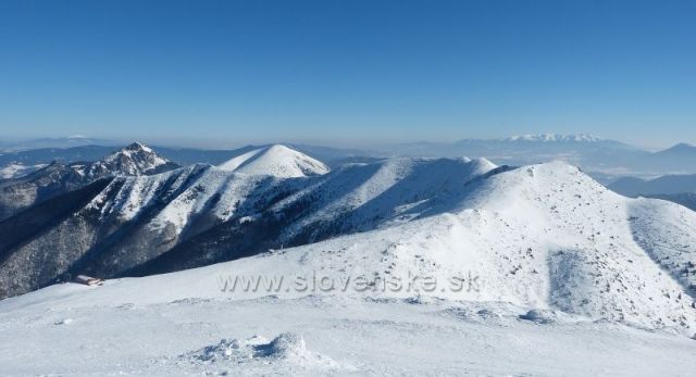 Malá Fatra z Velkého Kriváně