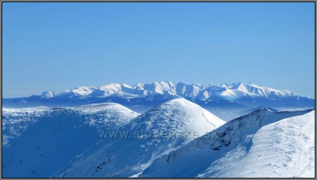 Západní Tatry za Hromovým