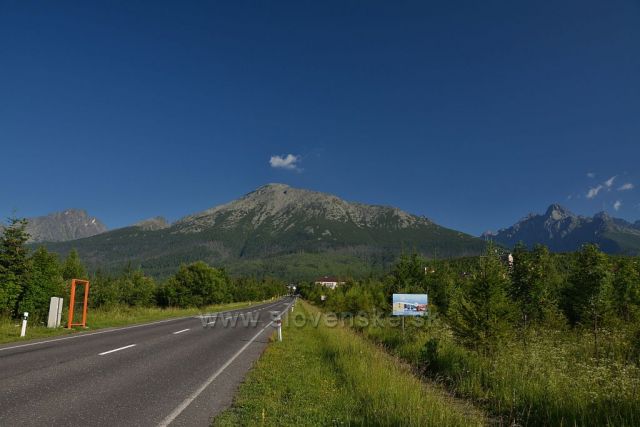 Slavkovský štít od Dolního Smokovce