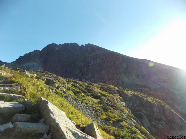 východ slunce nad Gerlachem