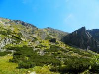 Štrbské pleso - cesta k vodopádu Skok