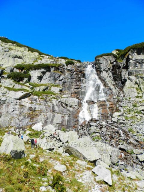 Štrbské pleso - vodopád Skok