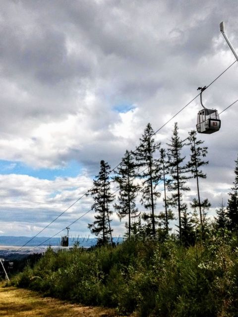 Pod lanovkou na Štart.