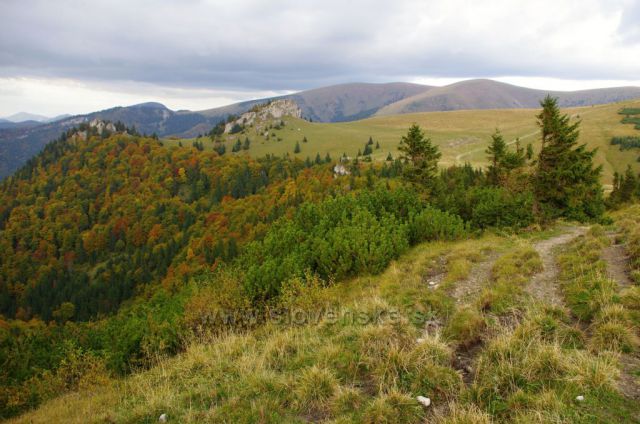 Hřeben Velké Fatry od Králové studňi