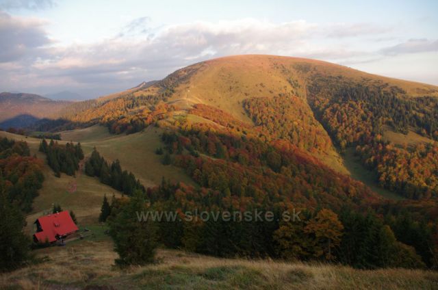 Velká Fatra - chata pod Borišovom, Ploská