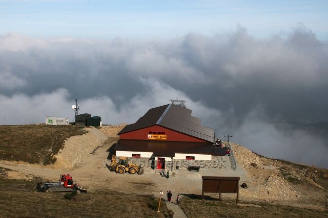 vrchol lanovky VRÁTNA