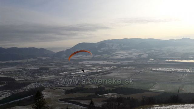 Paragliding ze Straniku