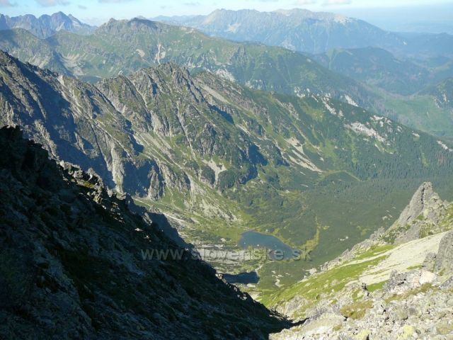 Kolove pleso,pohled z Jahnaciho stitu