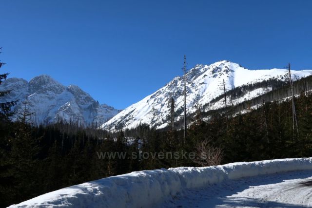 Mnich schovaný v panoramatu
